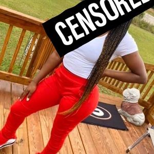 Ruched stacked leggings